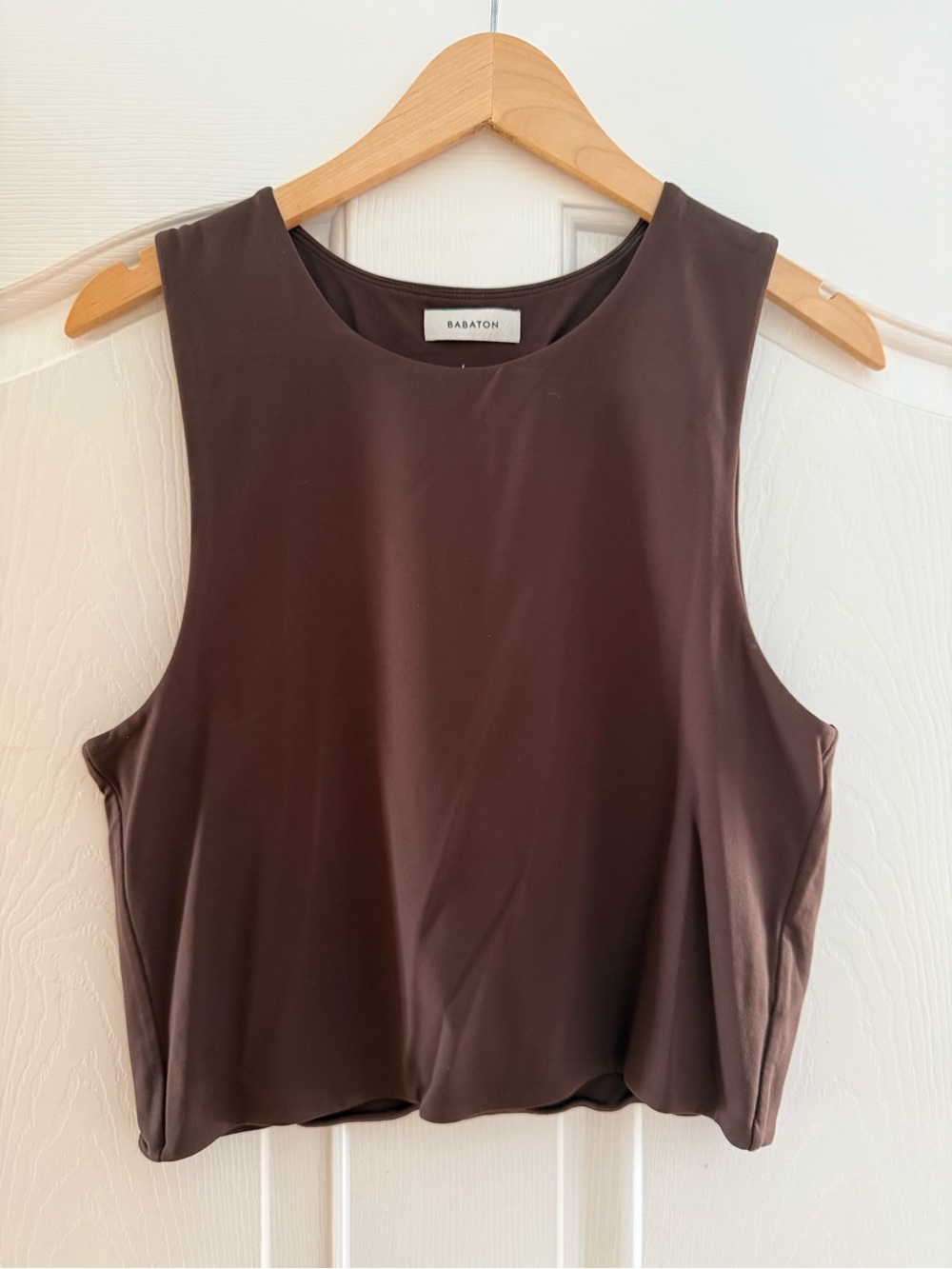 Aritzia Babaton Contour Brown Tank Top
